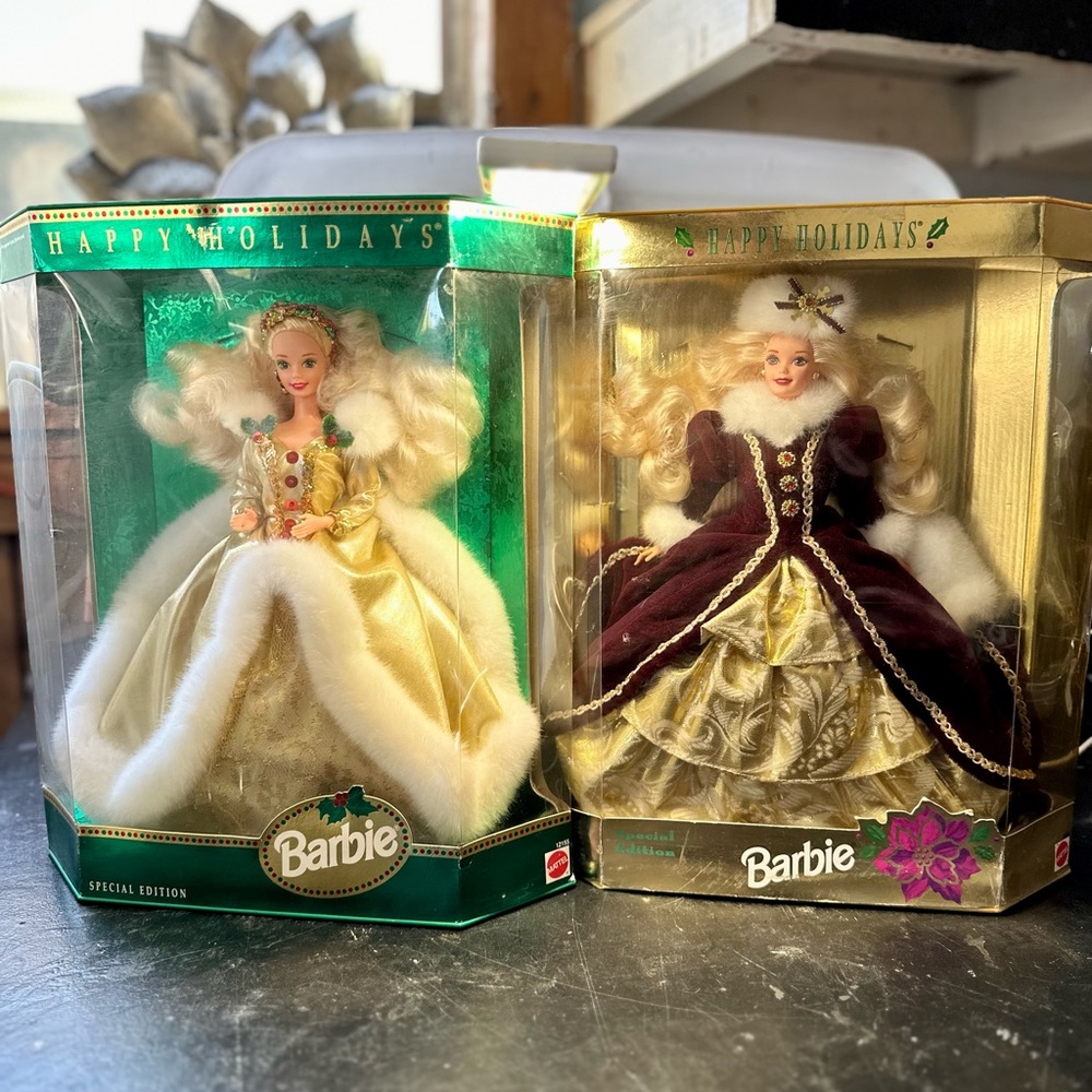 1994 & 1996 NIB Special Edition Holiday Barbies